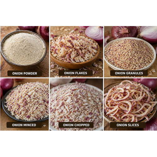 Dehydrated Onion Varieties